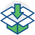 Consolidated Shipping Icon