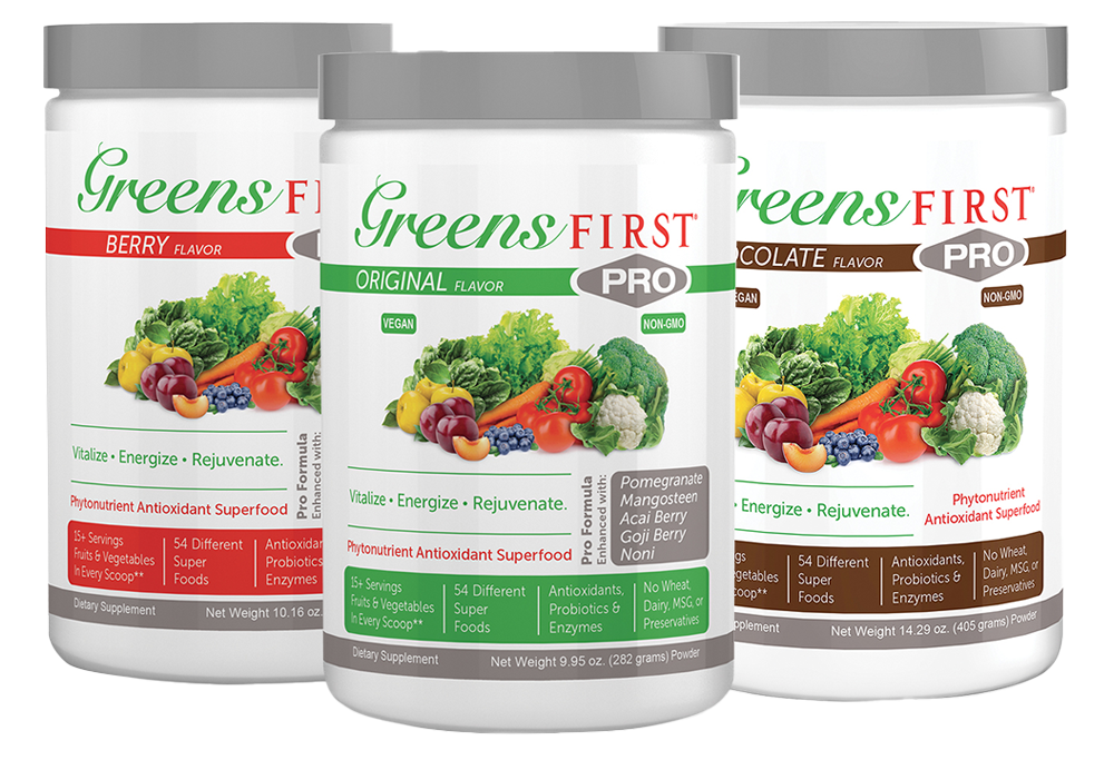 Greens First PRO Powdered Supplements