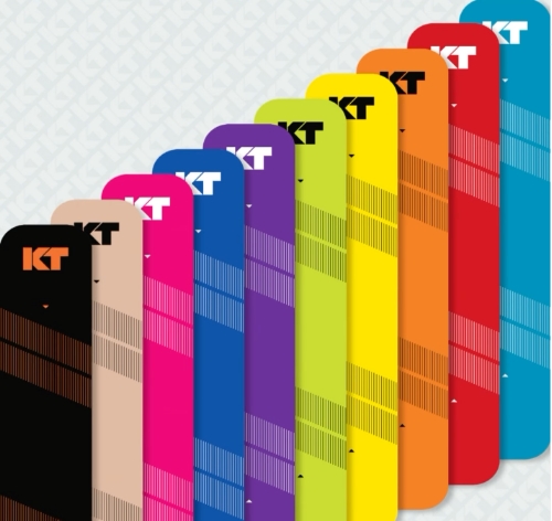 KT Tape PRO in multiple colors