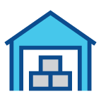 National Distribution Footprint Icon