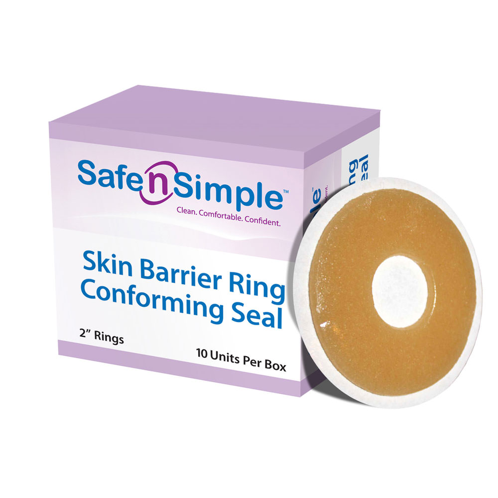 Product Image - Safe-n-Simple Conforming Skin Barrier Rings - Click to Shop